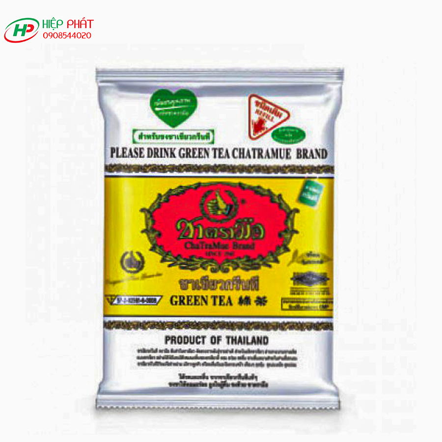 Bao bì sản phẩm trà Thái vàng