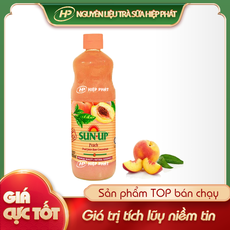 Syrup đào sunup