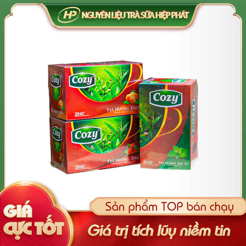 Trà Cozy túi lọc Bạc hà